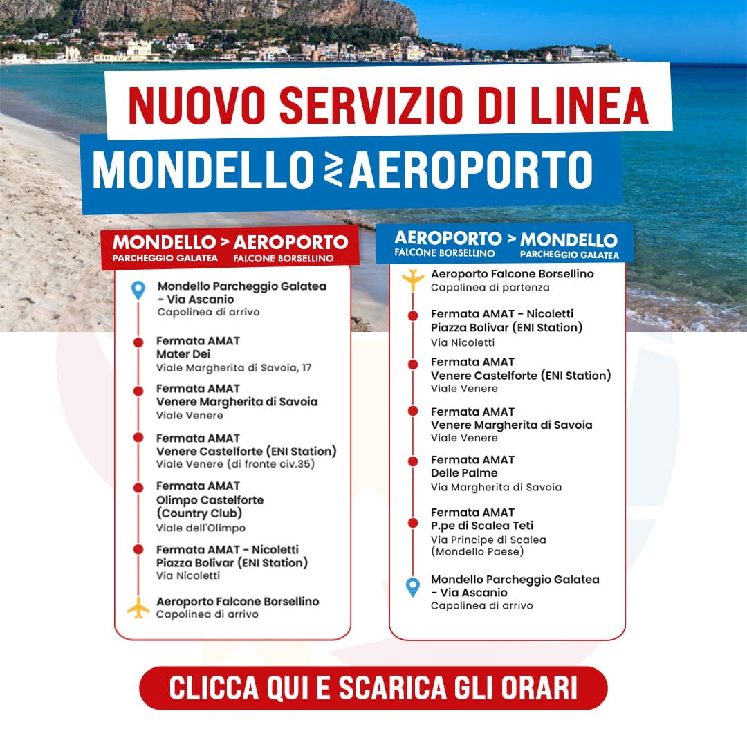 tabella con orari linea mondello di prestia e comandè